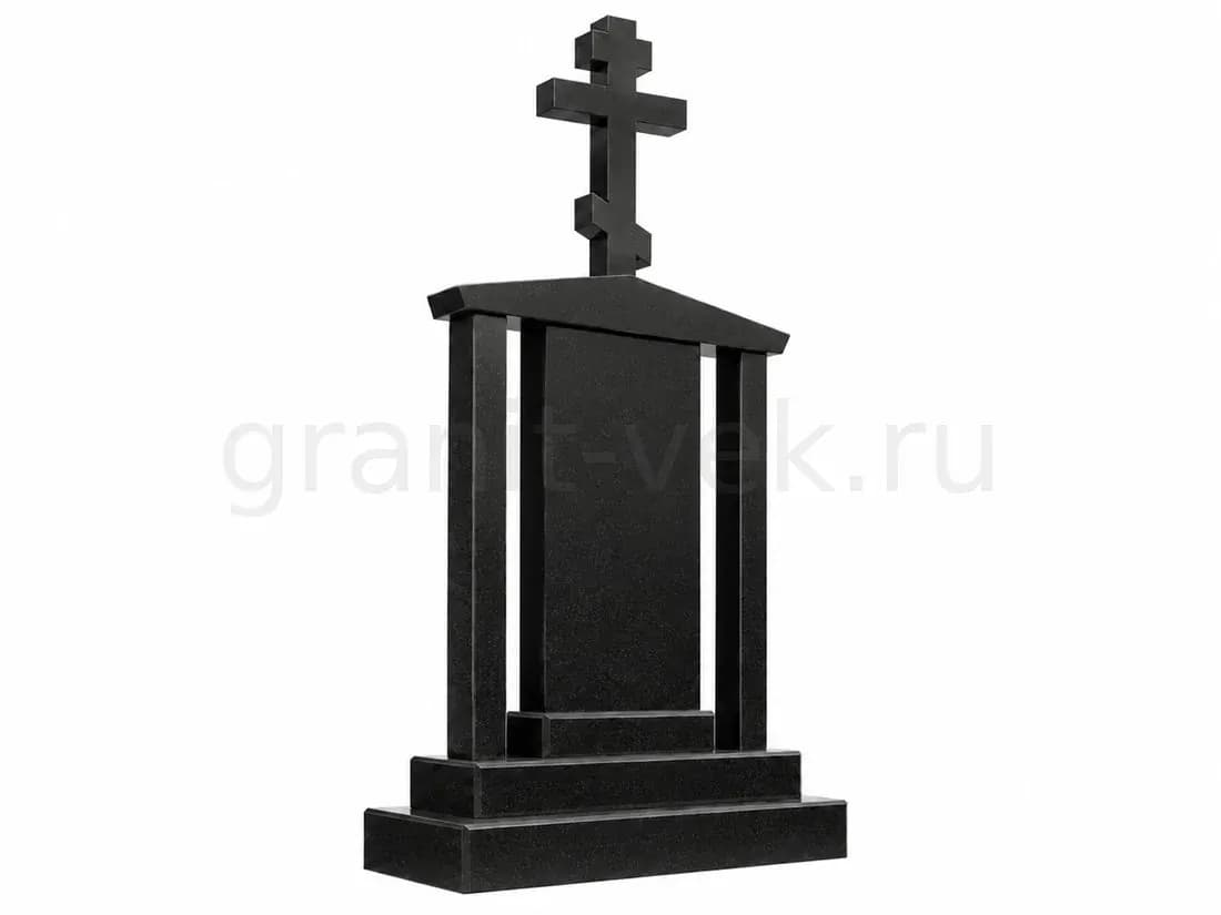Памятник «Портал с крестом» — одинарный памятник из габбро-диабаза